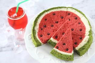 西瓜吃瓜群众蛋糕,共享甜蜜蛋糕时光